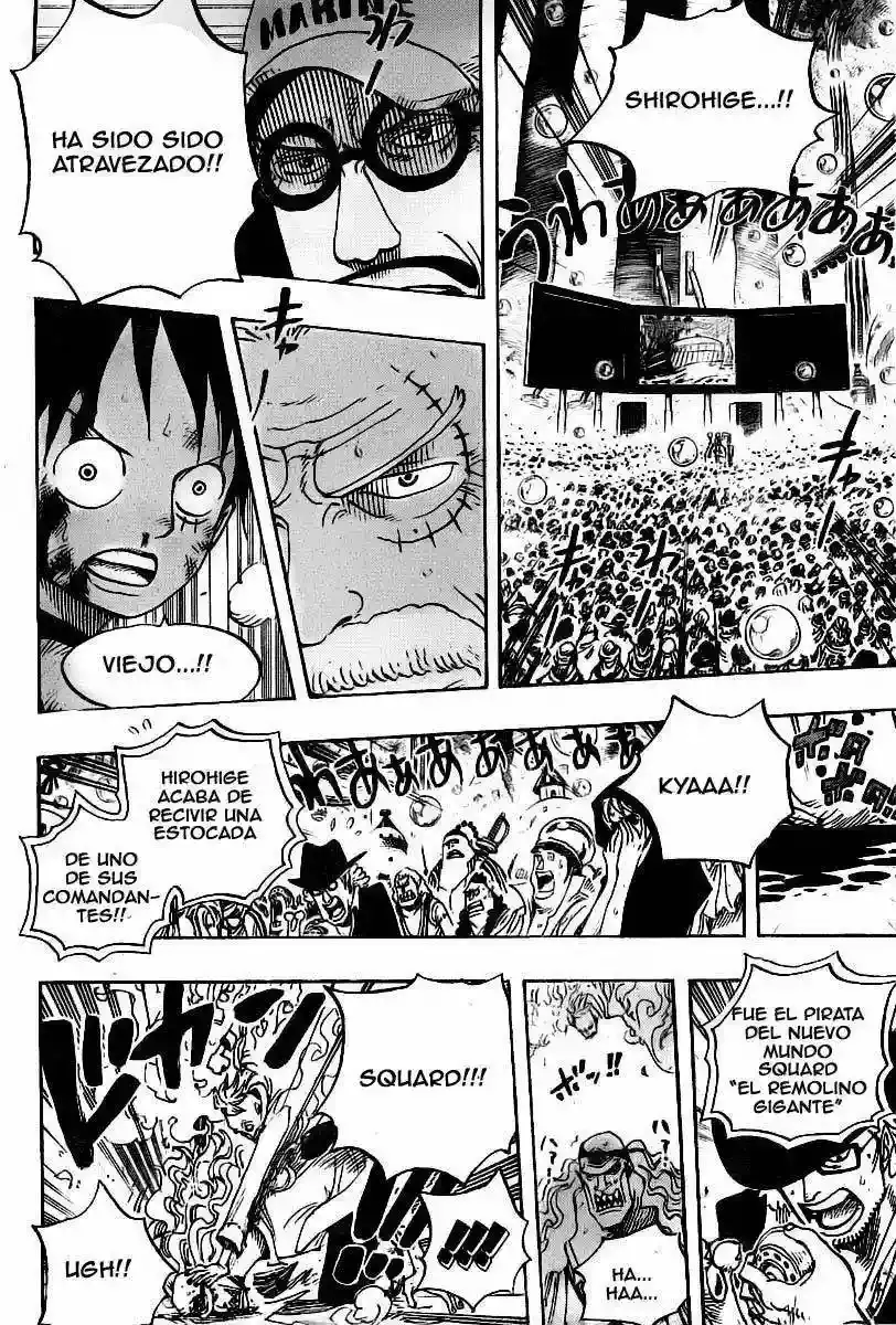 One Piece Capítulo 563 - Página 4 en español