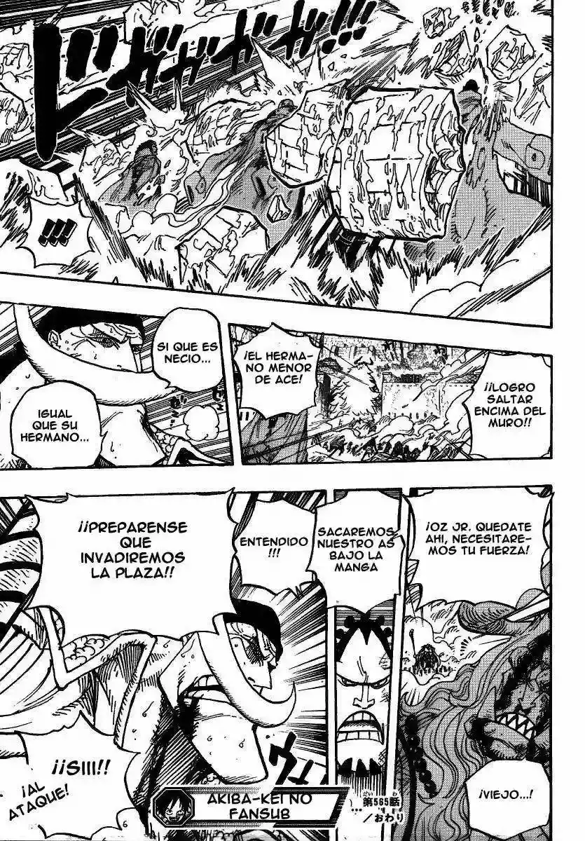 One Piece Capítulo 565 - Página 15 en español