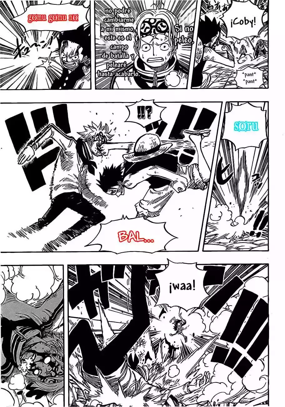 One Piece Capítulo 569 - Página 4 en español