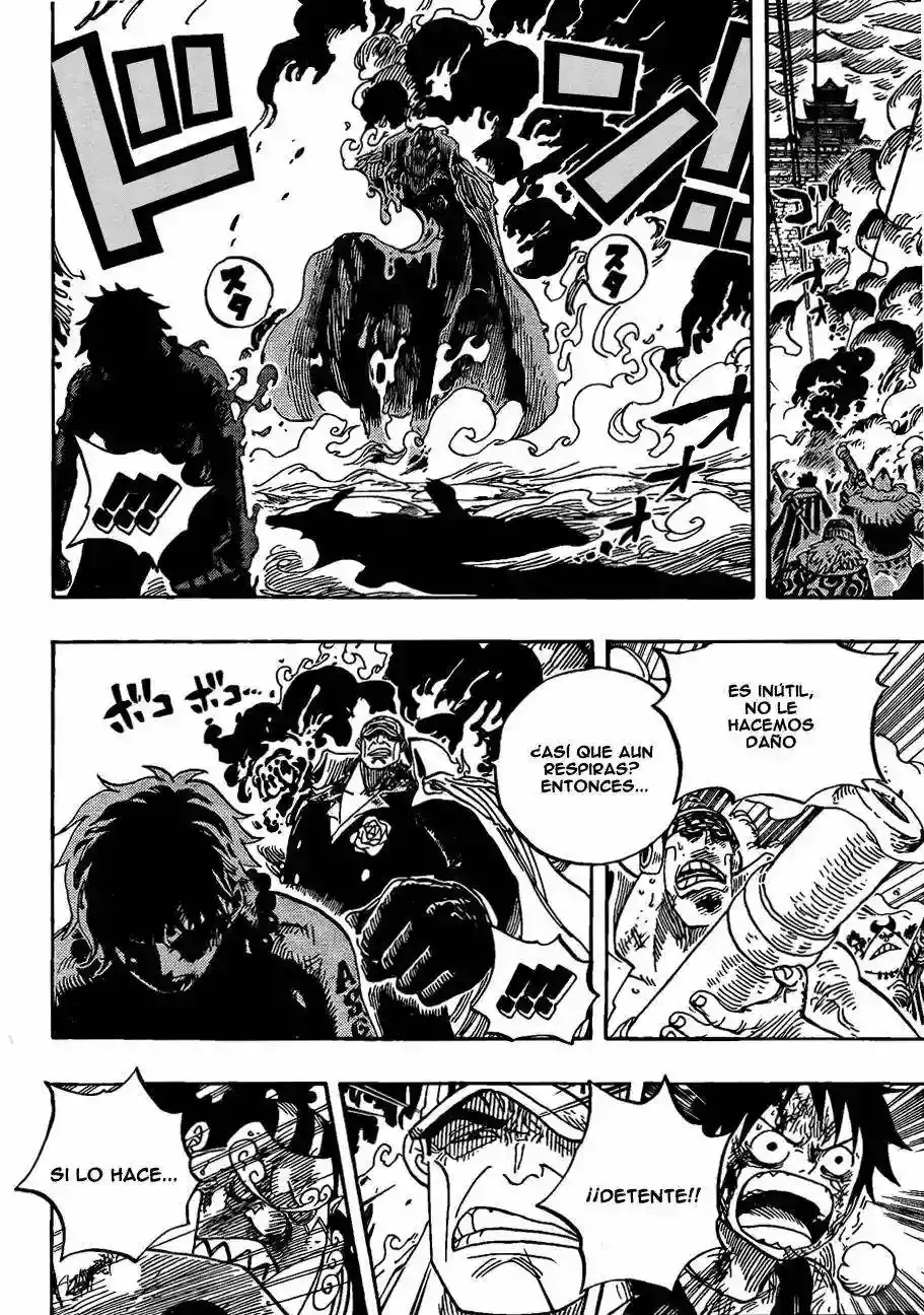 One Piece Capítulo 574 - Página 4 en español