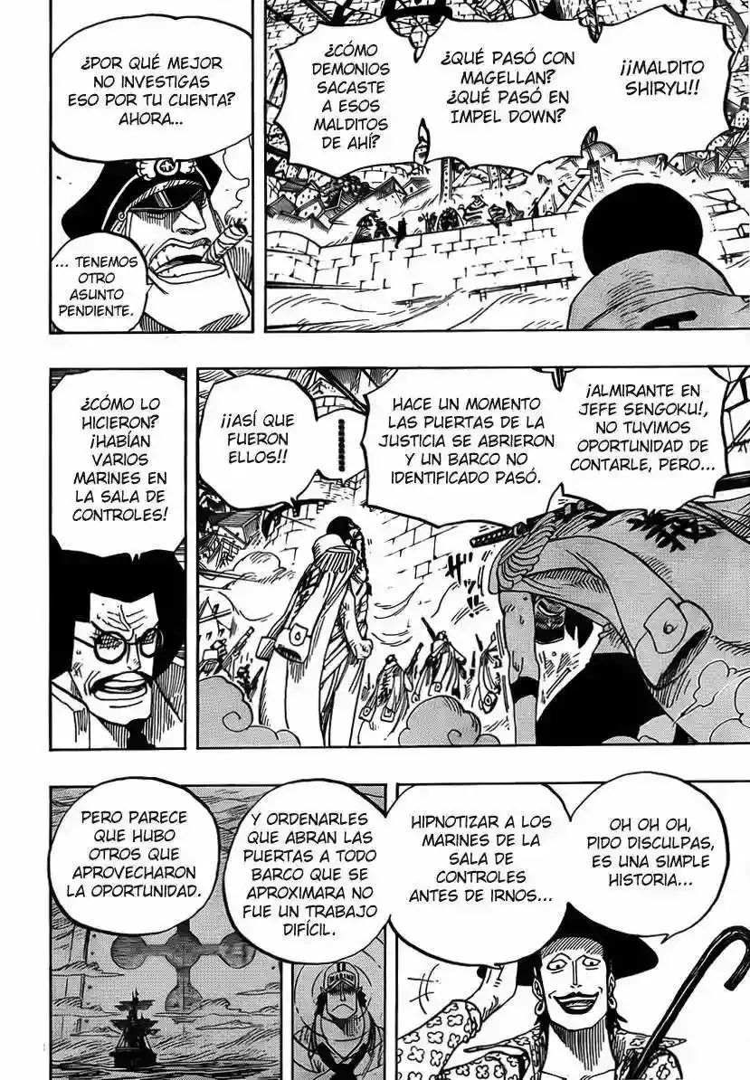 One Piece Capítulo 576 - Página 4 en español