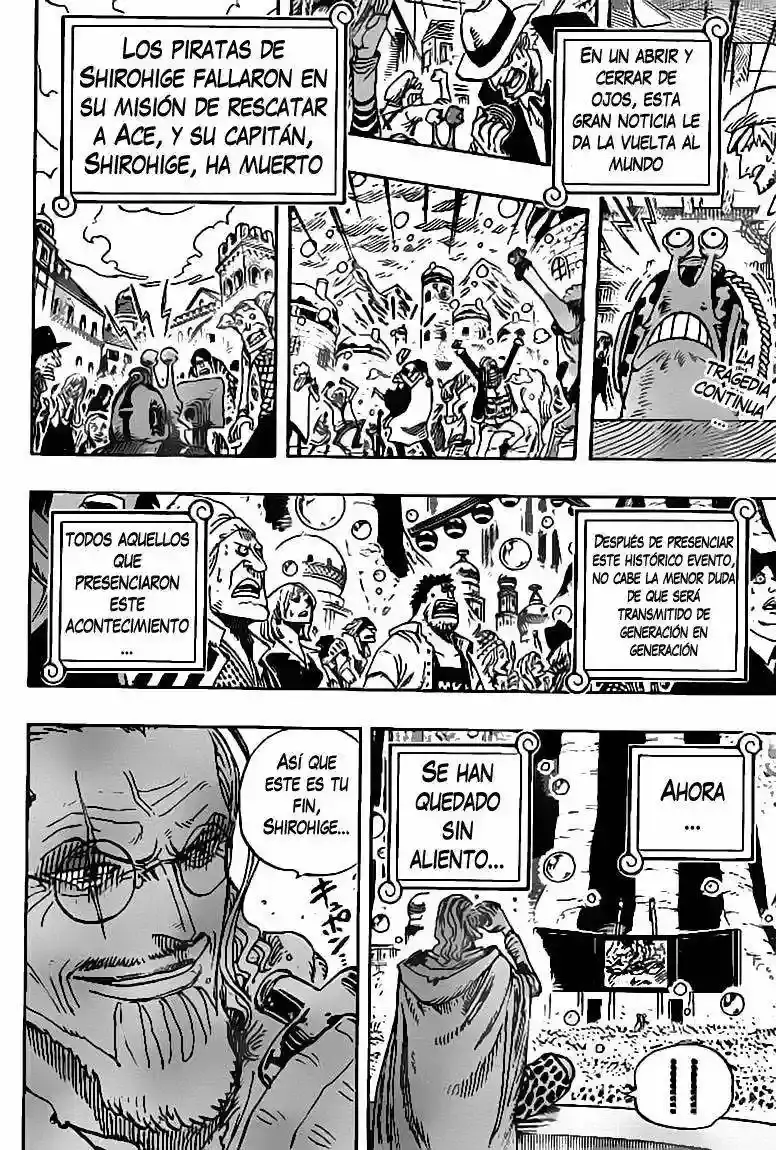 One Piece Capítulo 577 - Página 3 en español