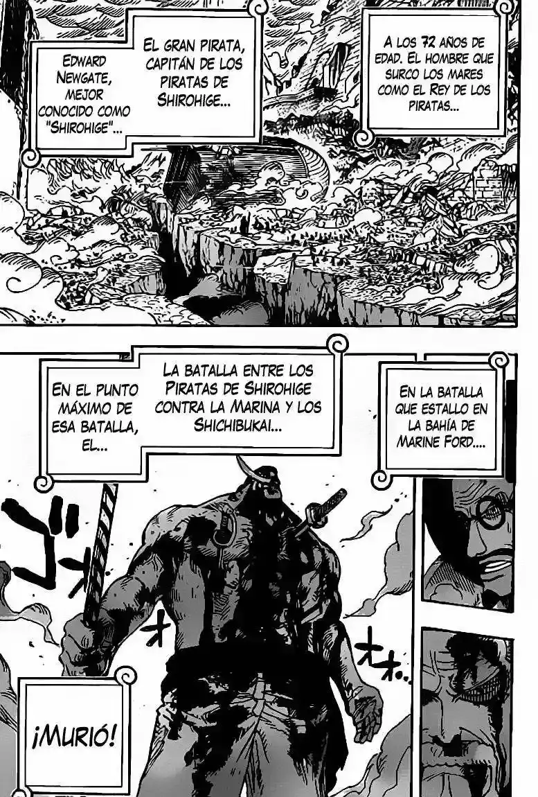 One Piece Capítulo 577 - Página 4 en español