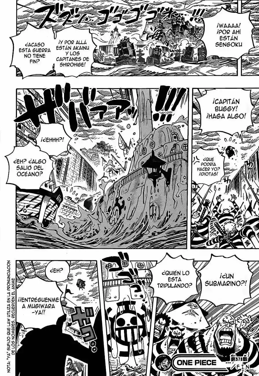 One Piece Capítulo 578 - Página 15 en español