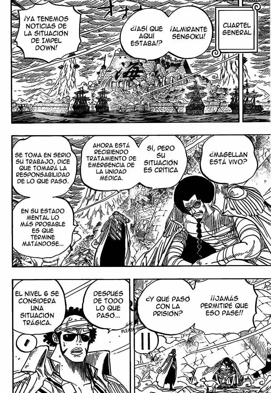 One Piece Capítulo 581 - Página 15 en español