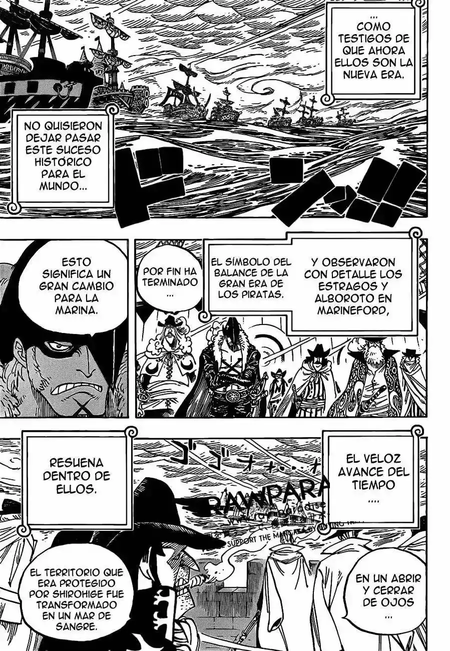 One Piece Capítulo 581 - Página 4 en español