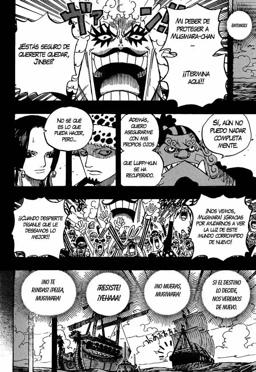 One Piece Capítulo 582 - Página 4 en español
