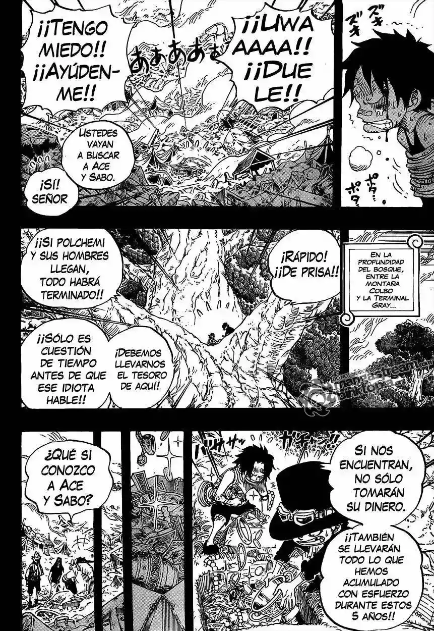 One Piece Capítulo 584 - Página 5 en español