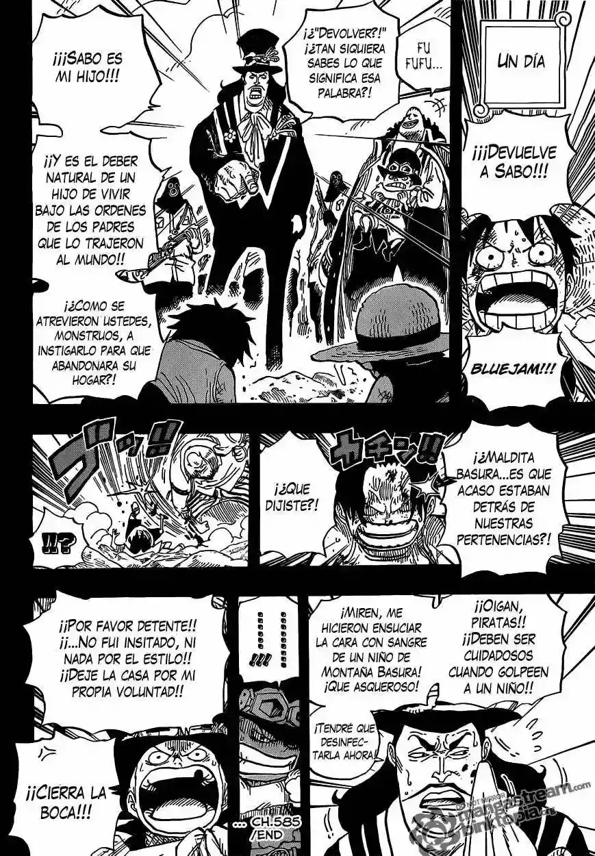 One Piece Capítulo 585 - Página 18 en español