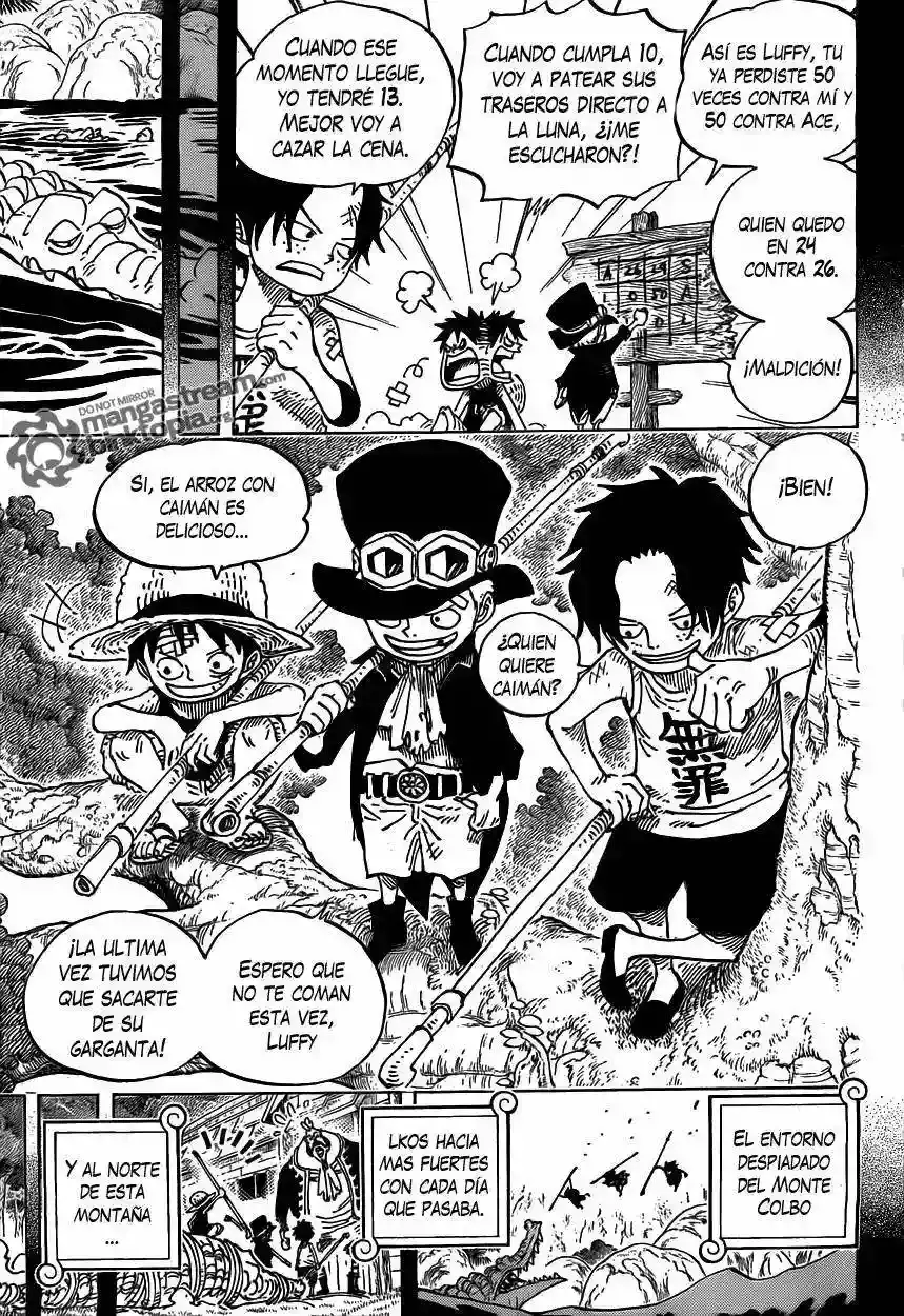 One Piece Capítulo 585 - Página 3 en español