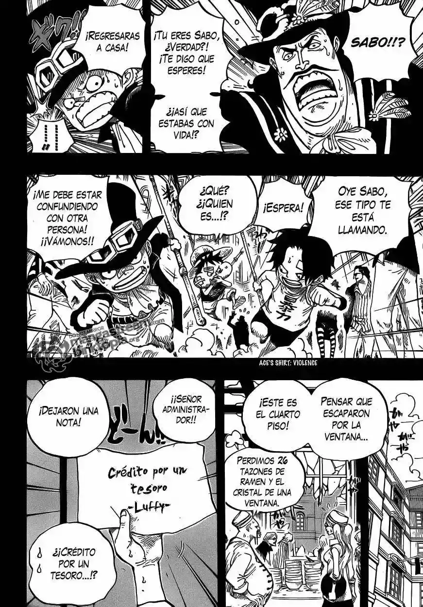 One Piece Capítulo 585 - Página 8 en español