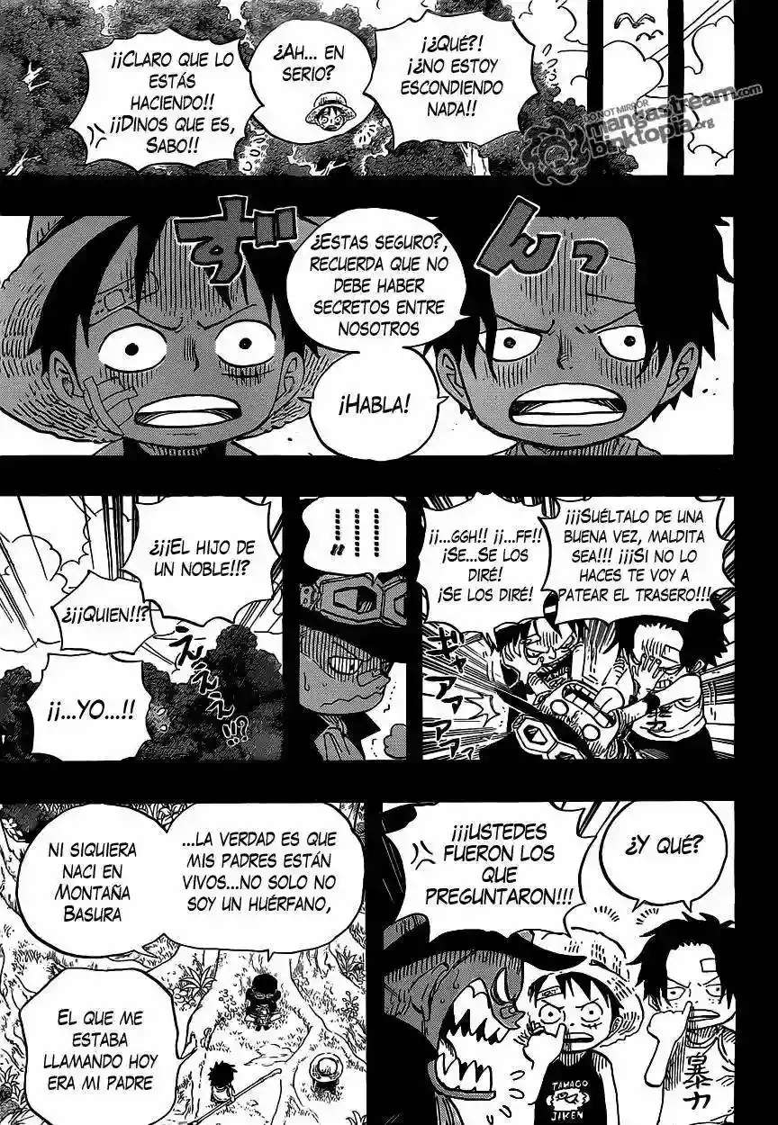 One Piece Capítulo 585 - Página 9 en español