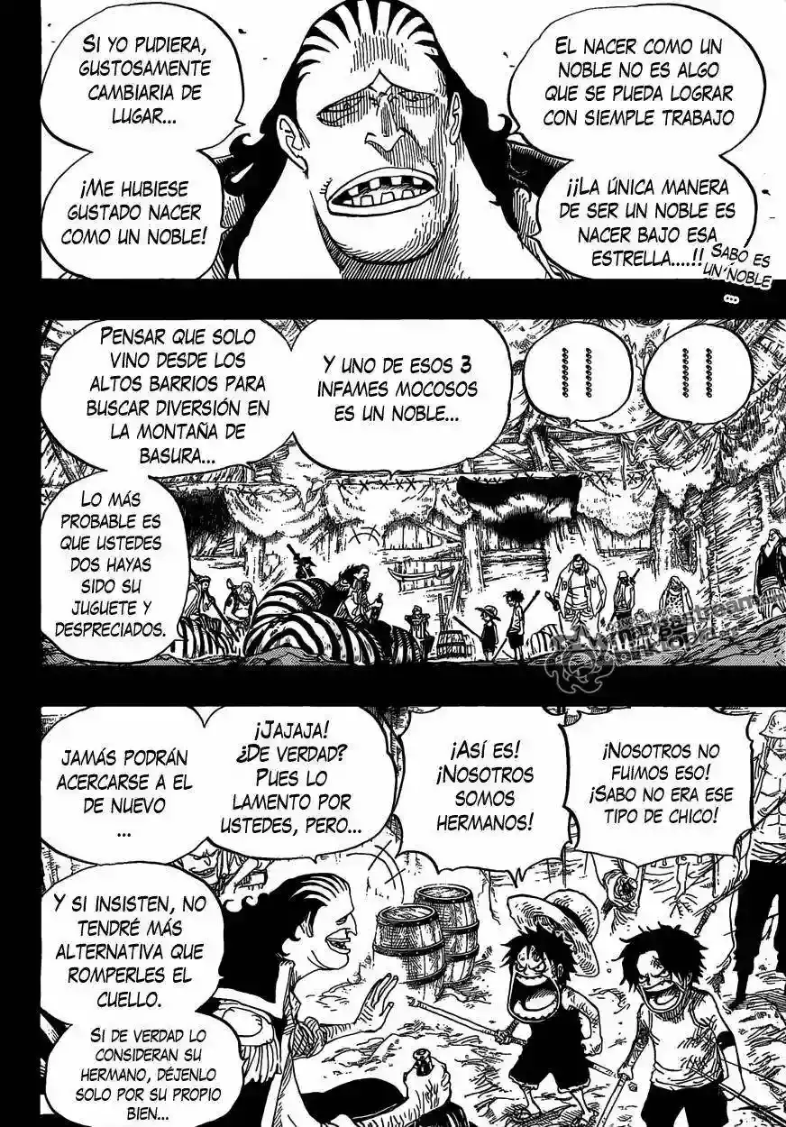One Piece Capítulo 586 - Página 3 en español