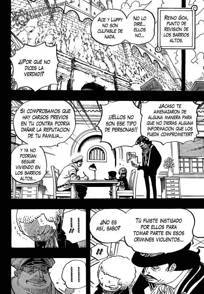 One Piece Capítulo 586 - Página 5 en español