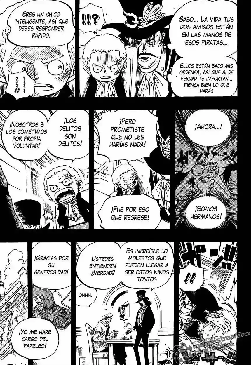 One Piece Capítulo 586 - Página 6 en español