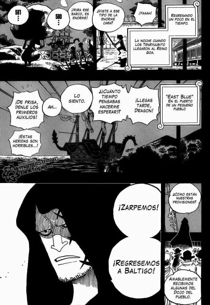 One Piece Capítulo 589 - Página 8 en español