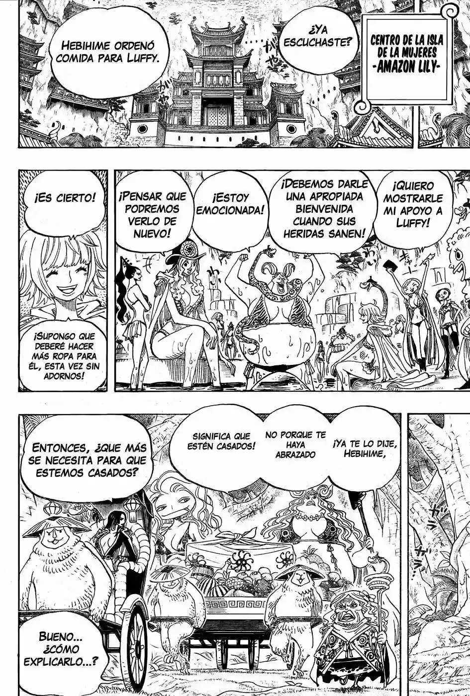 One Piece Capítulo 591 - Página 5 en español