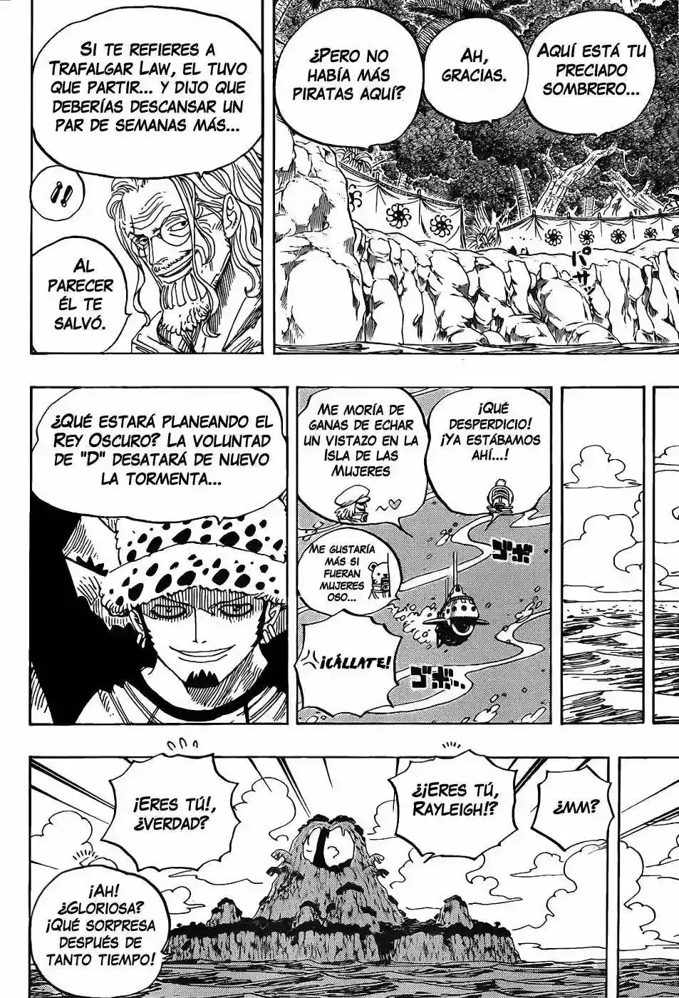 One Piece Capítulo 591 - Página 7 en español