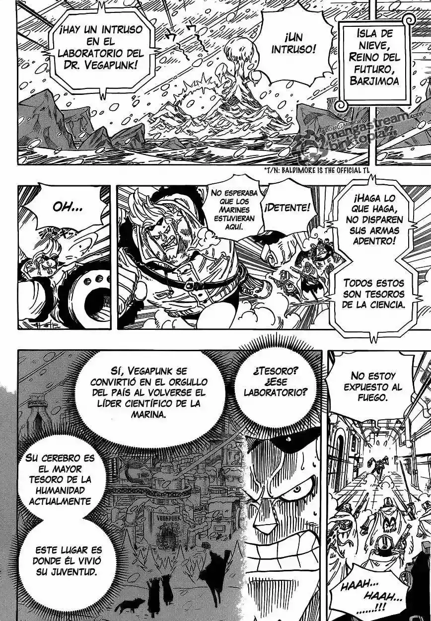 One Piece Capítulo 592 - Página 13 en español
