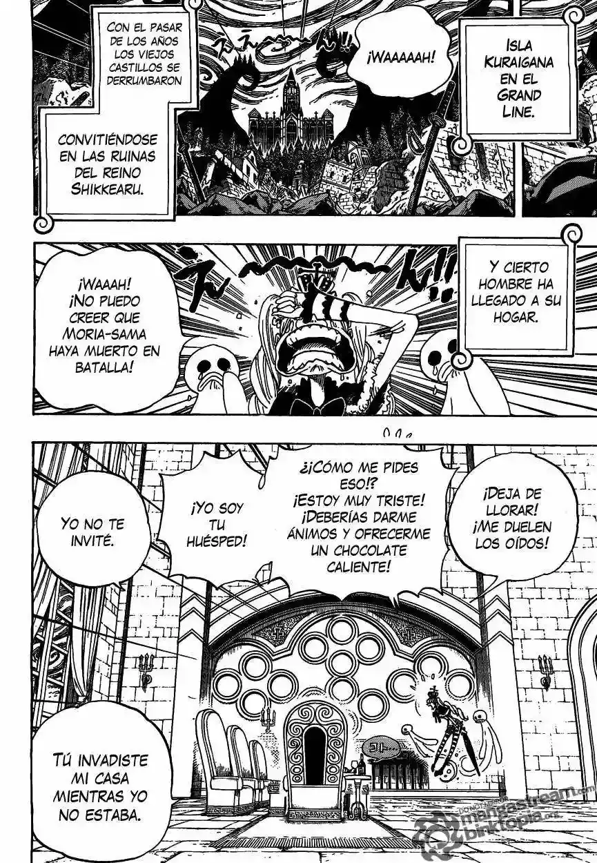 One Piece Capítulo 592 - Página 3 en español