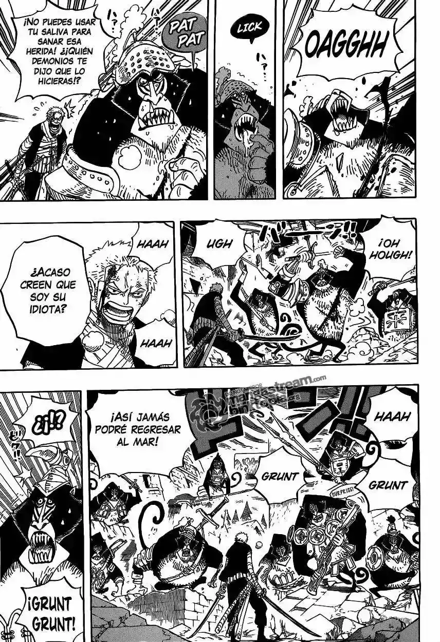 One Piece Capítulo 592 - Página 6 en español