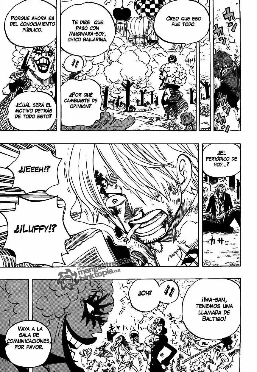 One Piece Capítulo 593 - Página 10 en español