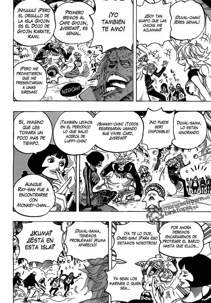 One Piece Capítulo 593 - Página 15 en español