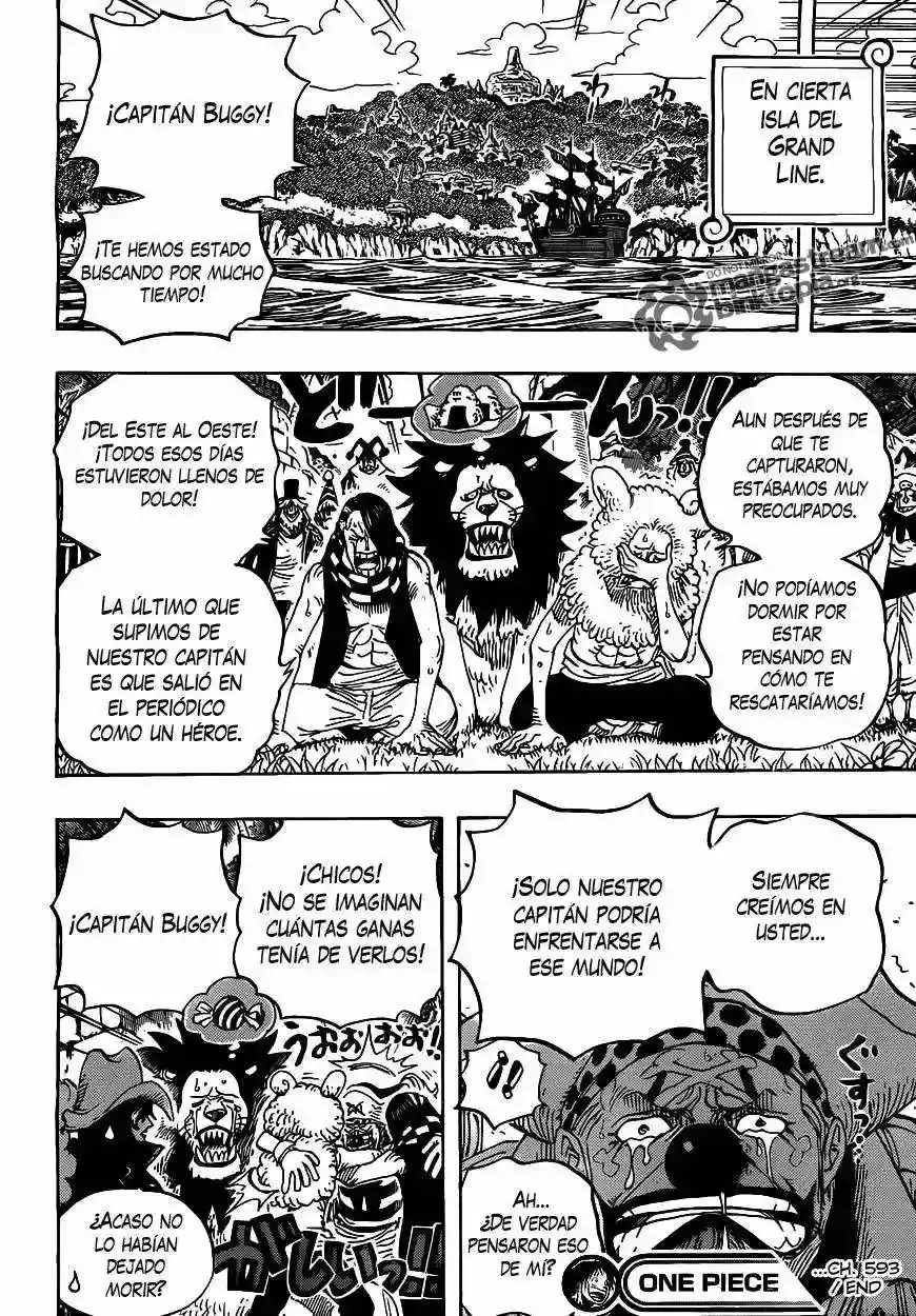 One Piece Capítulo 593 - Página 19 en español
