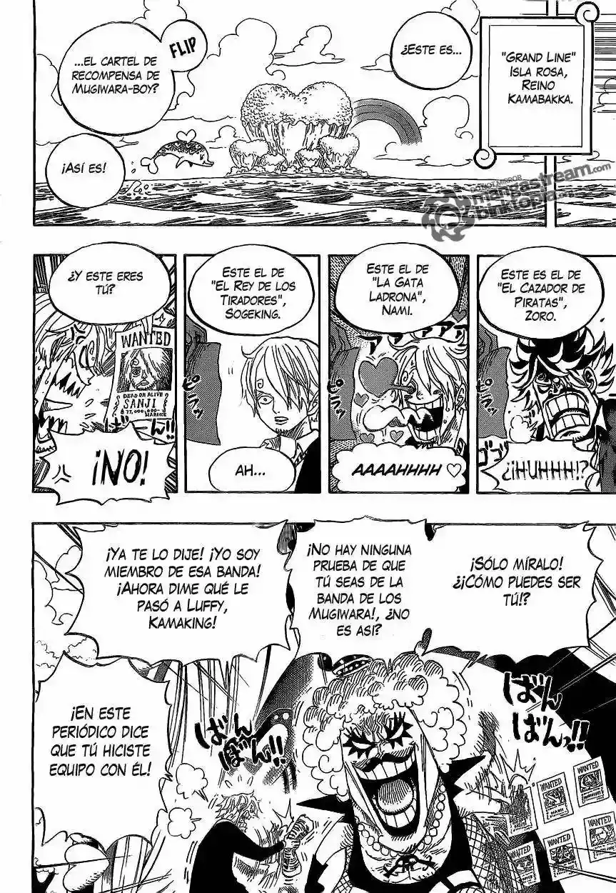One Piece Capítulo 593 - Página 7 en español