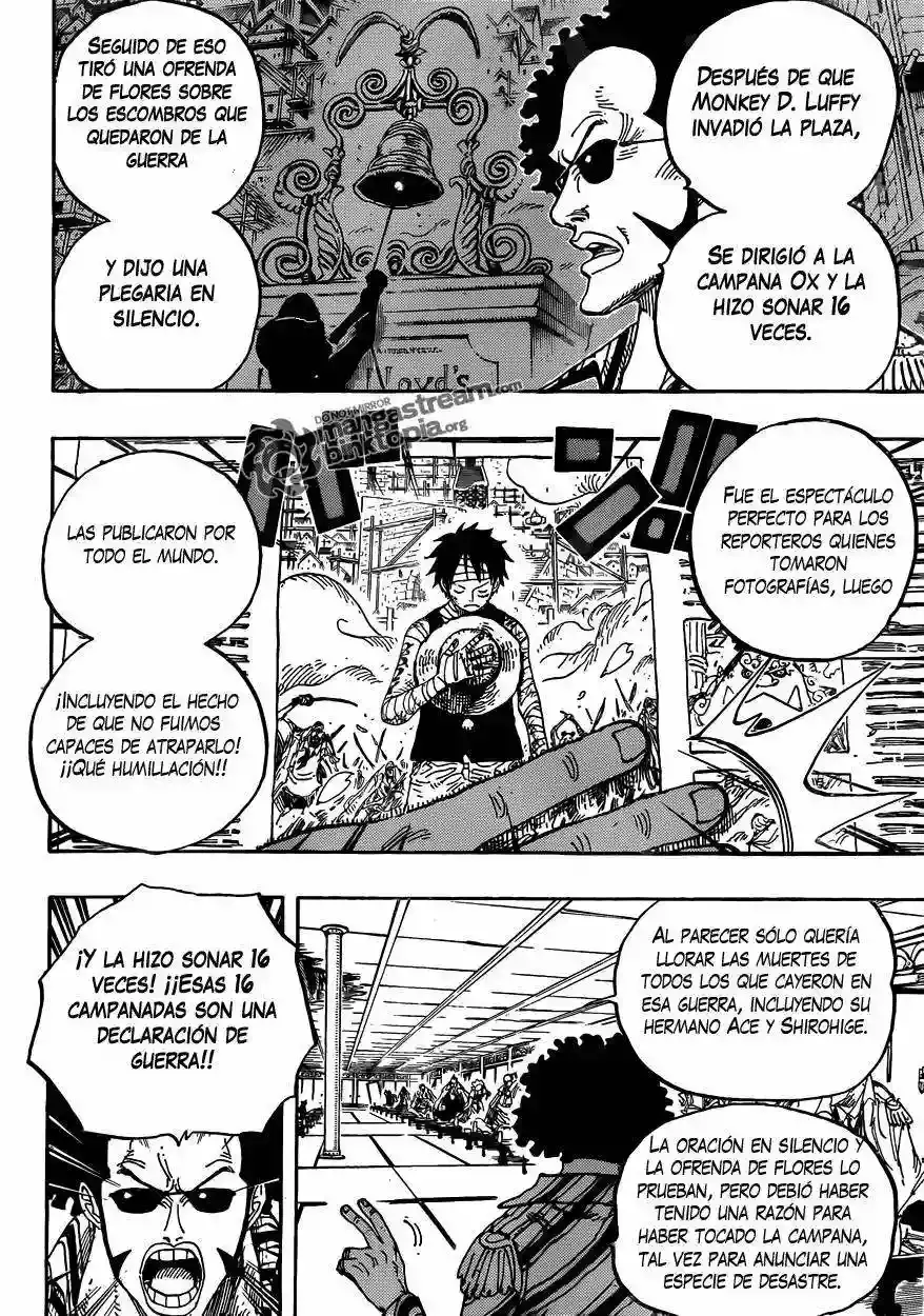 One Piece Capítulo 594 - Página 10 en español