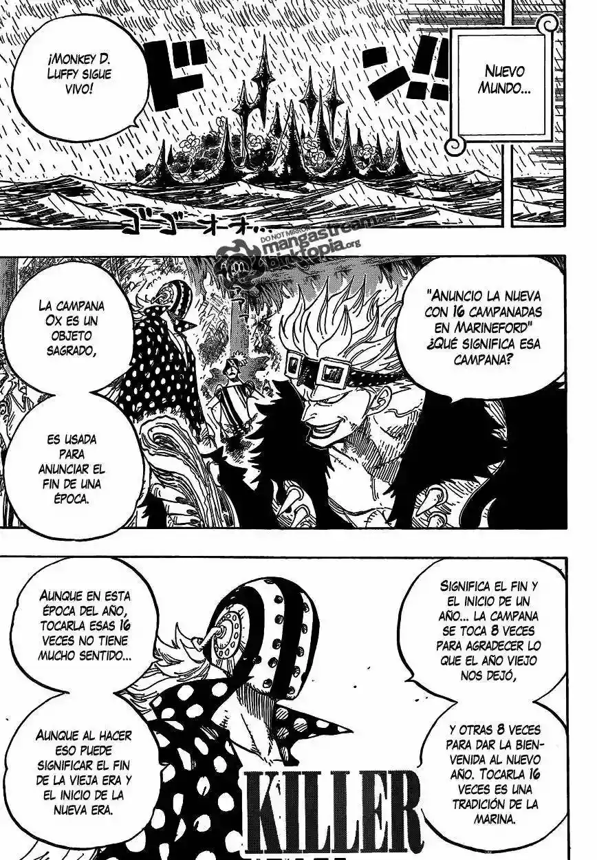 One Piece Capítulo 594 - Página 11 en español