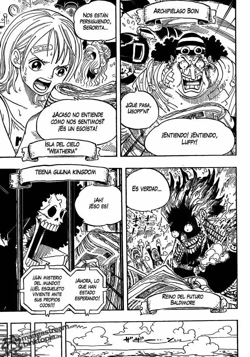 One Piece Capítulo 594 - Página 17 en español