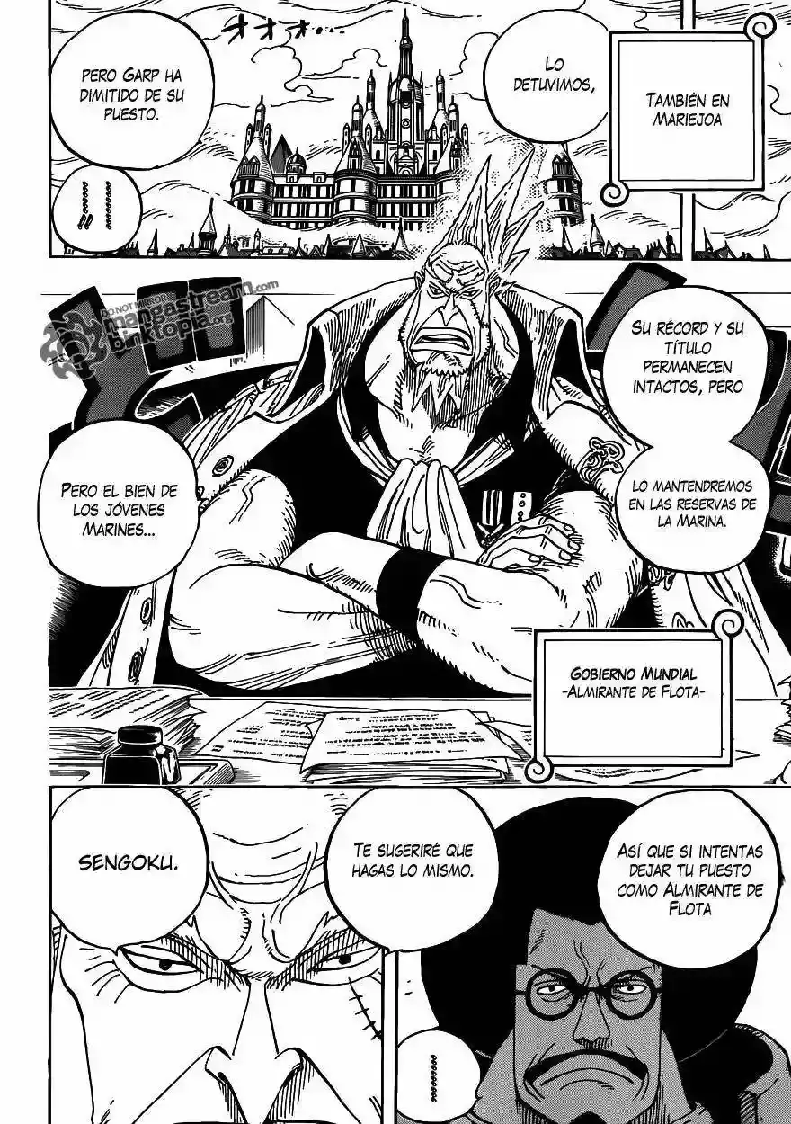 One Piece Capítulo 594 - Página 4 en español