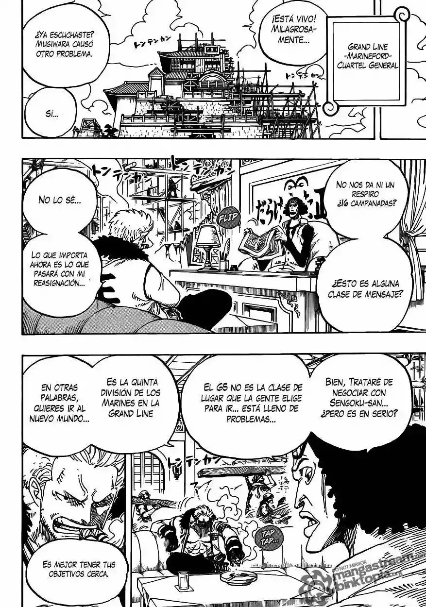 One Piece Capítulo 594 - Página 6 en español