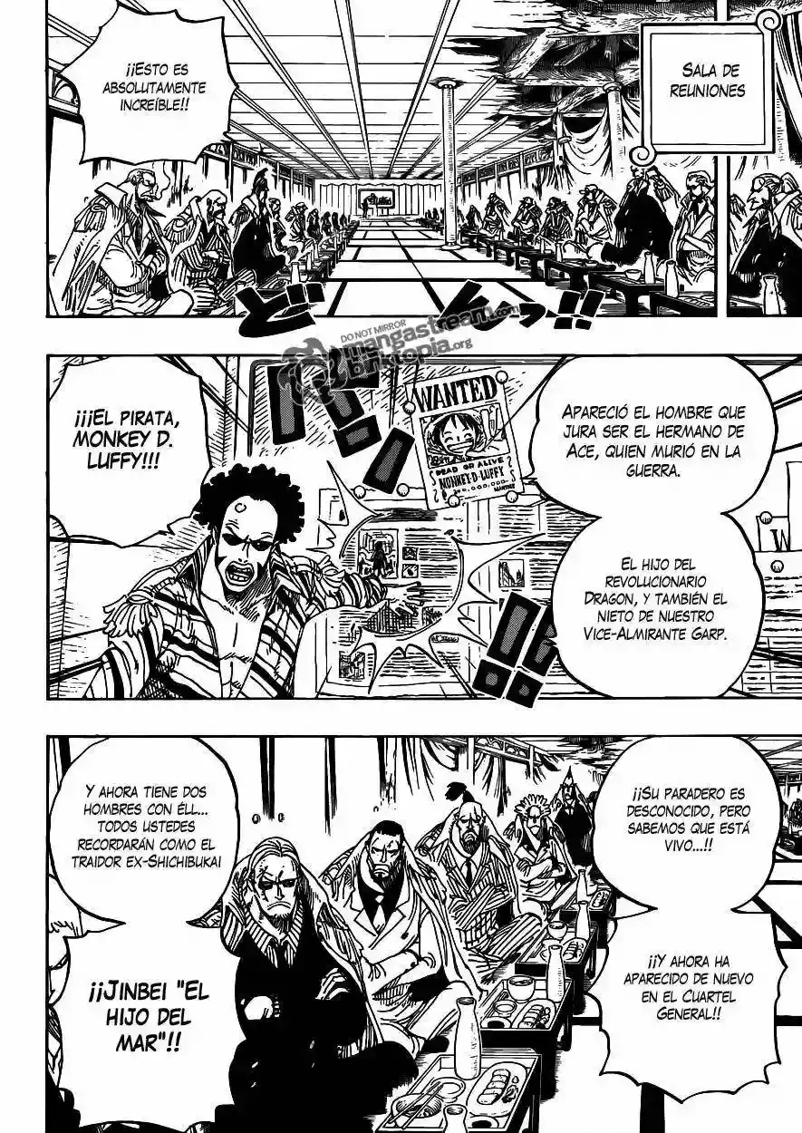 One Piece Capítulo 594 - Página 8 en español