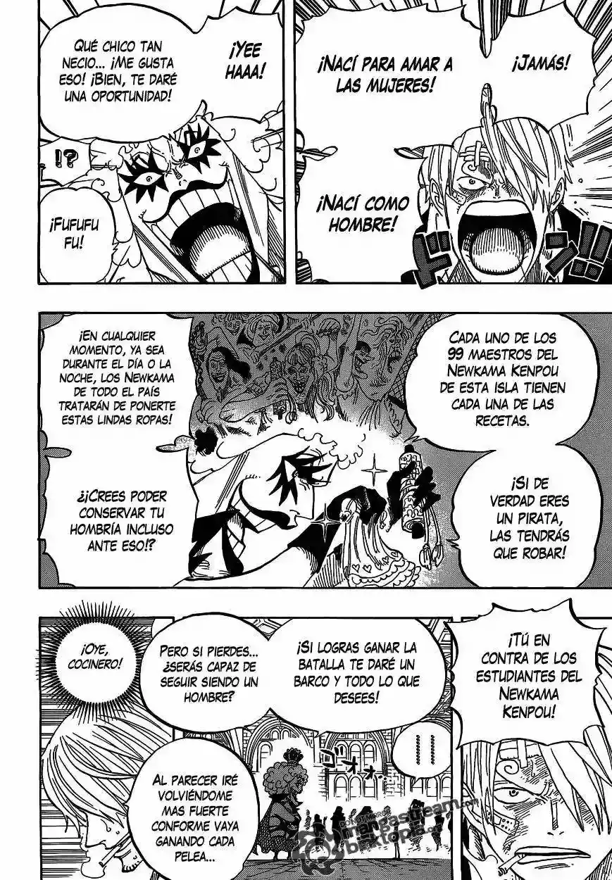 One Piece Capítulo 595 - Página 17 en español