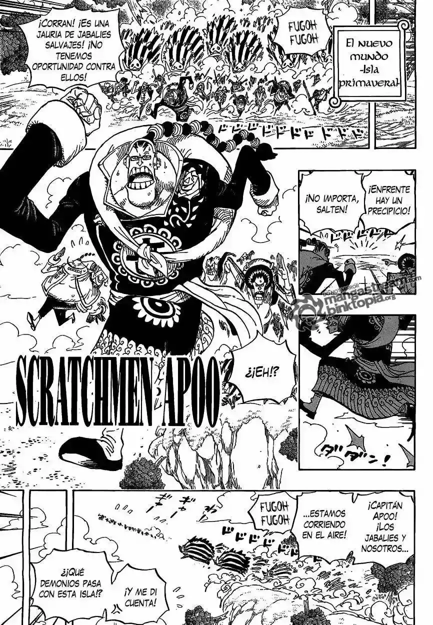 One Piece Capítulo 595 - Página 5 en español