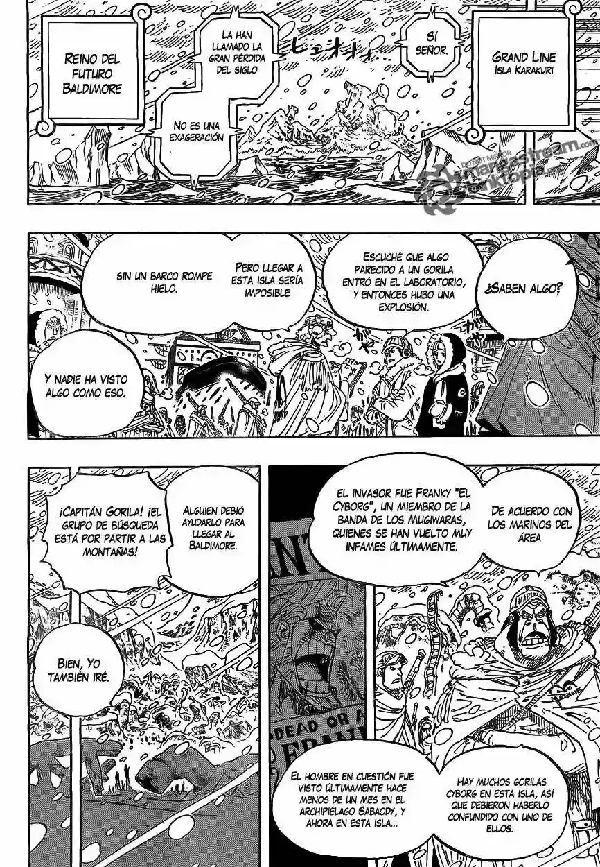 One Piece Capítulo 596 - Página 13 en español