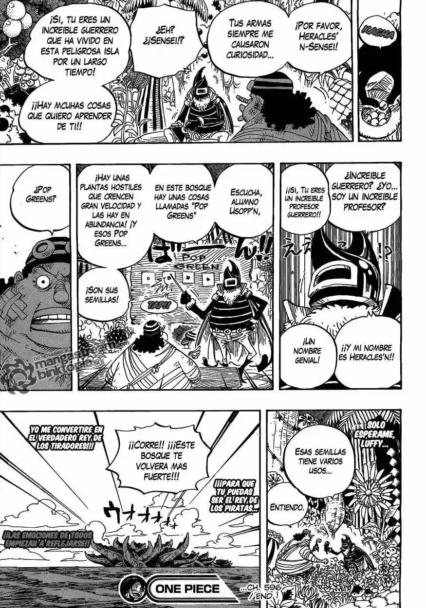One Piece Capítulo 596 - Página 20 en español