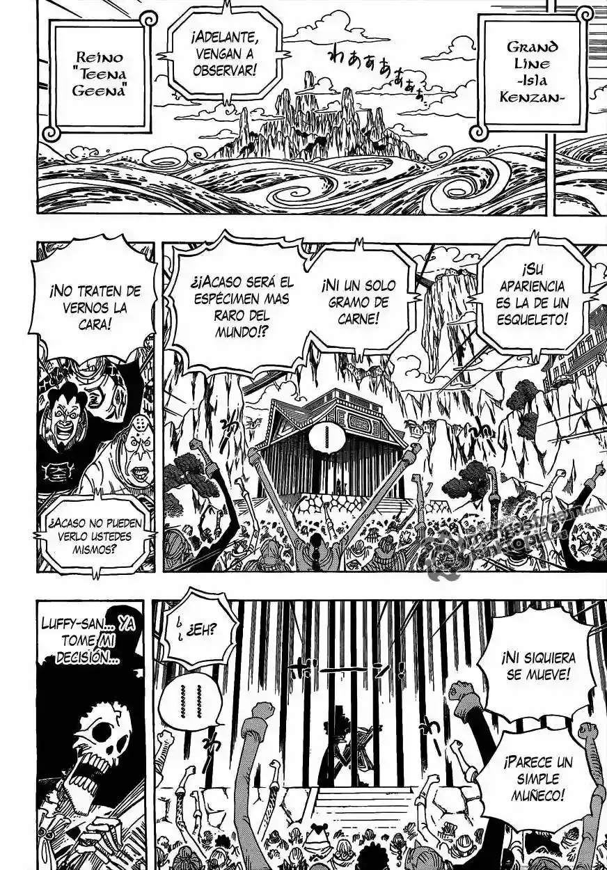 One Piece Capítulo 596 - Página 7 en español