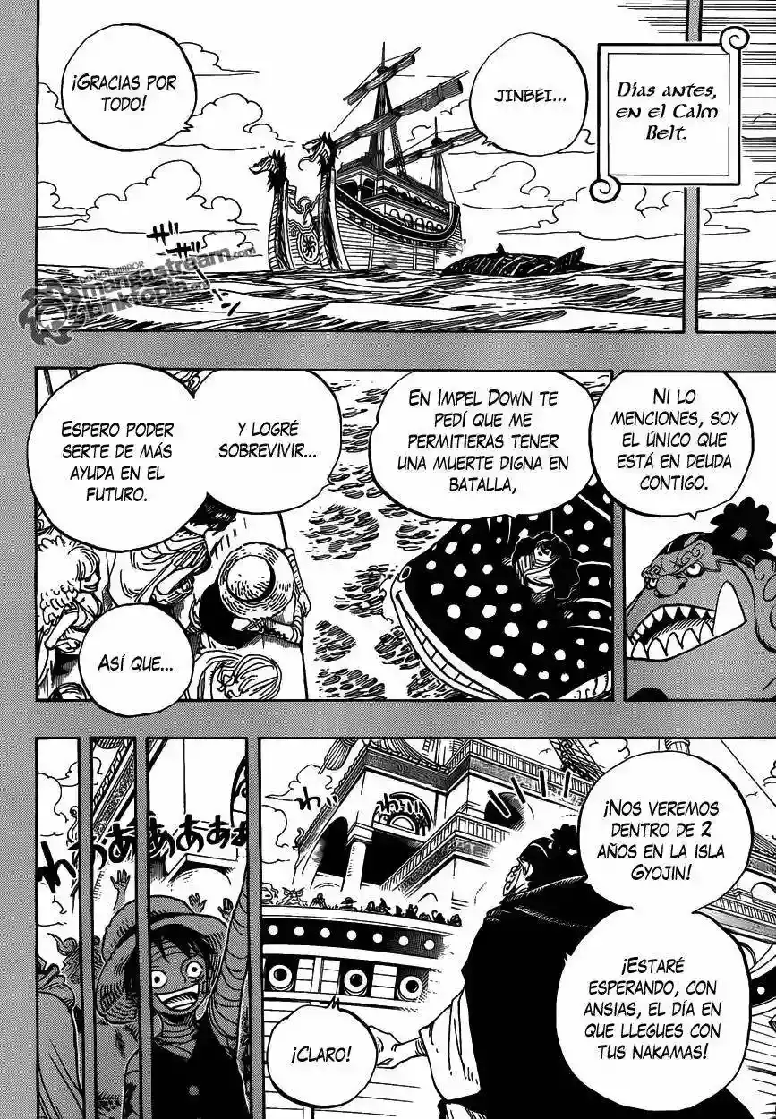 One Piece Capítulo 597 - Página 7 en español