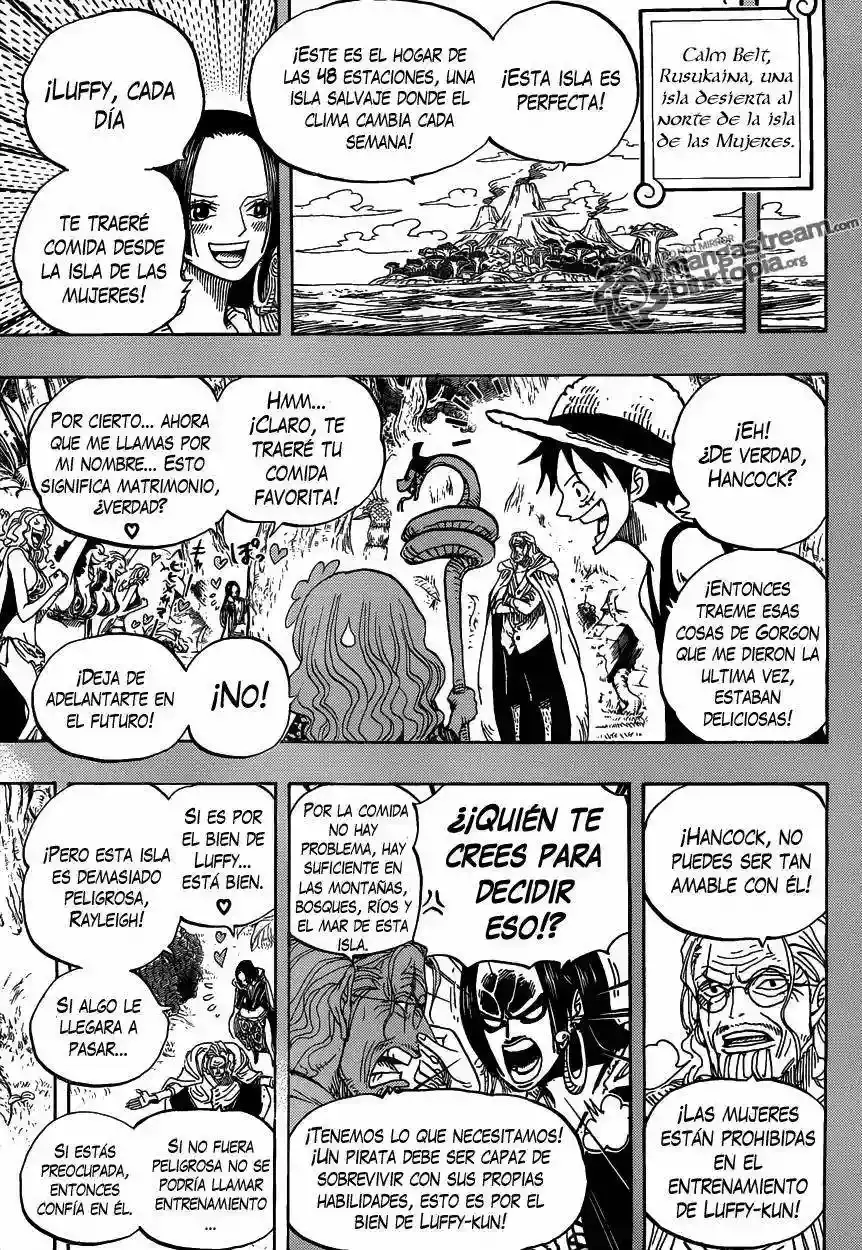 One Piece Capítulo 597 - Página 8 en español