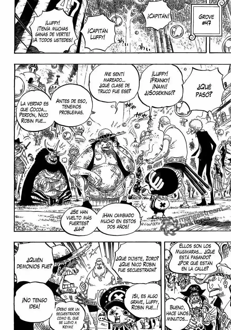 One Piece Capítulo 599 - Página 12 en español
