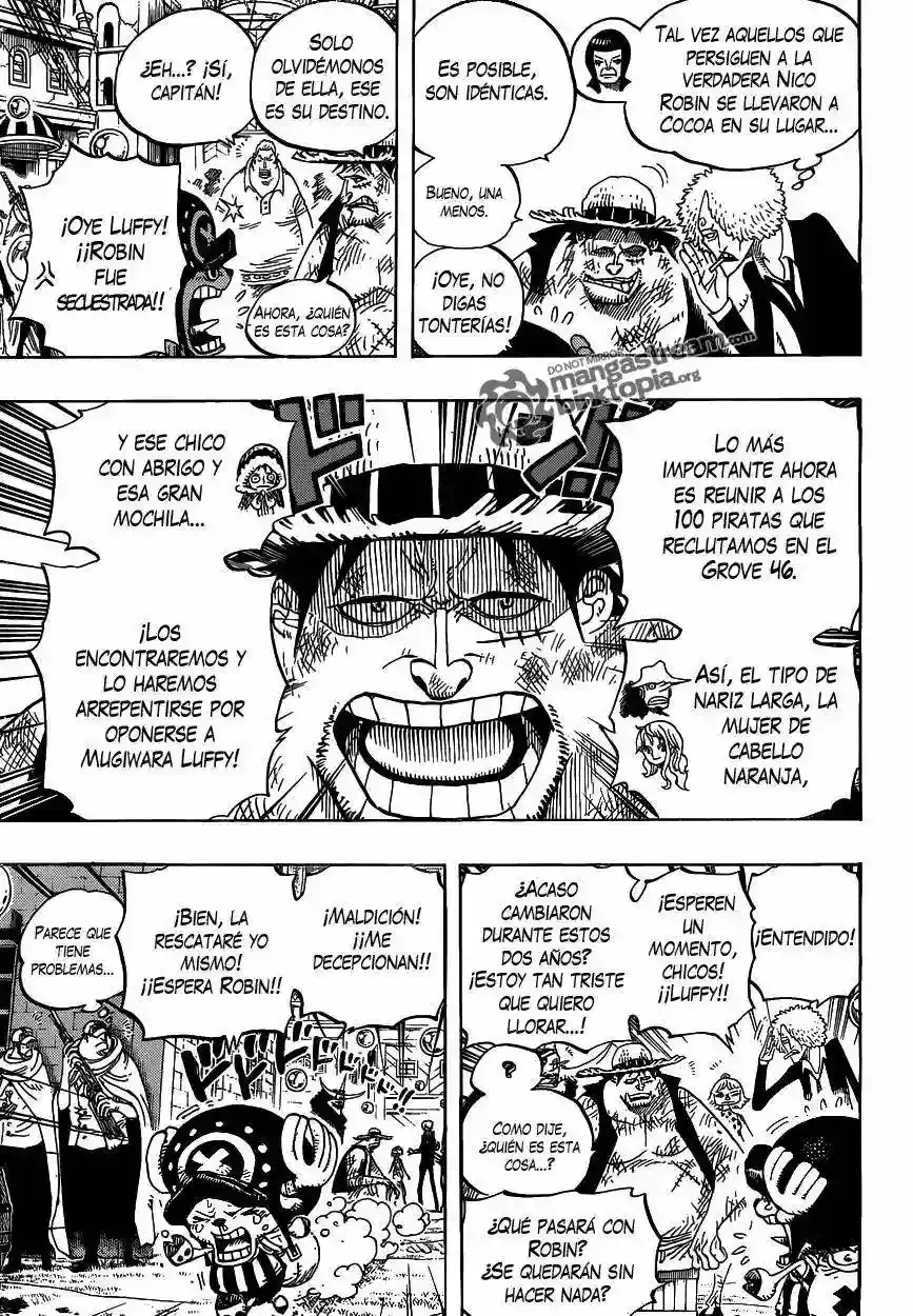 One Piece Capítulo 599 - Página 13 en español
