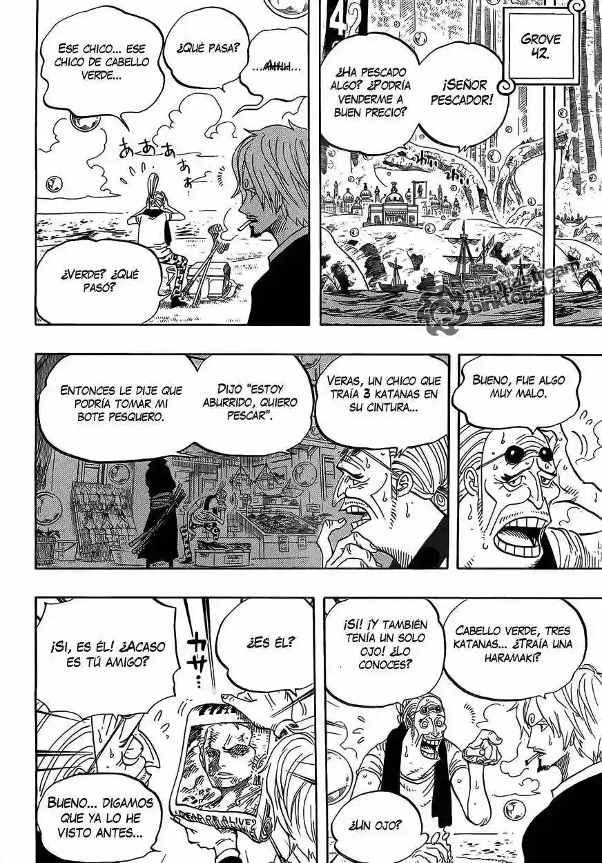 One Piece Capítulo 599 - Página 16 en español