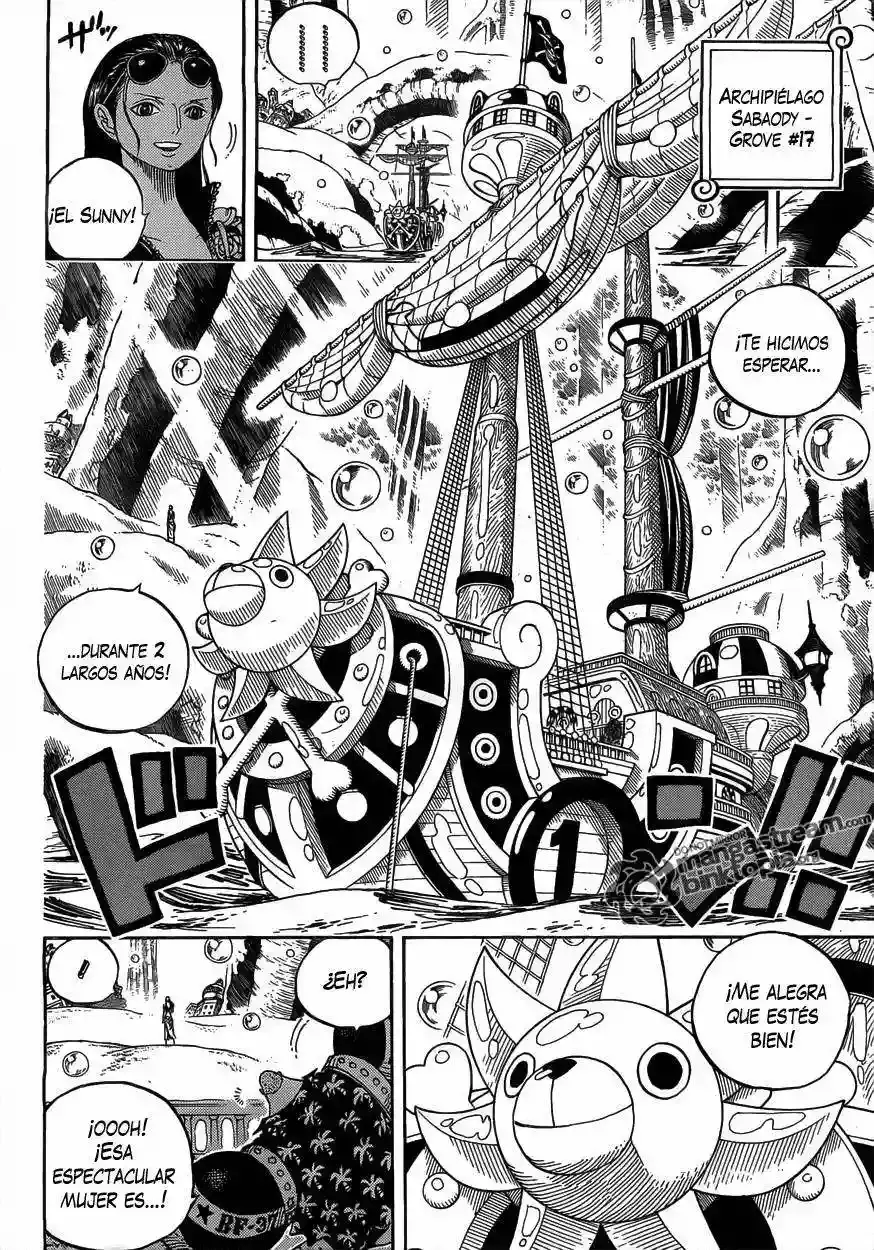 One Piece Capítulo 599 - Página 8 en español
