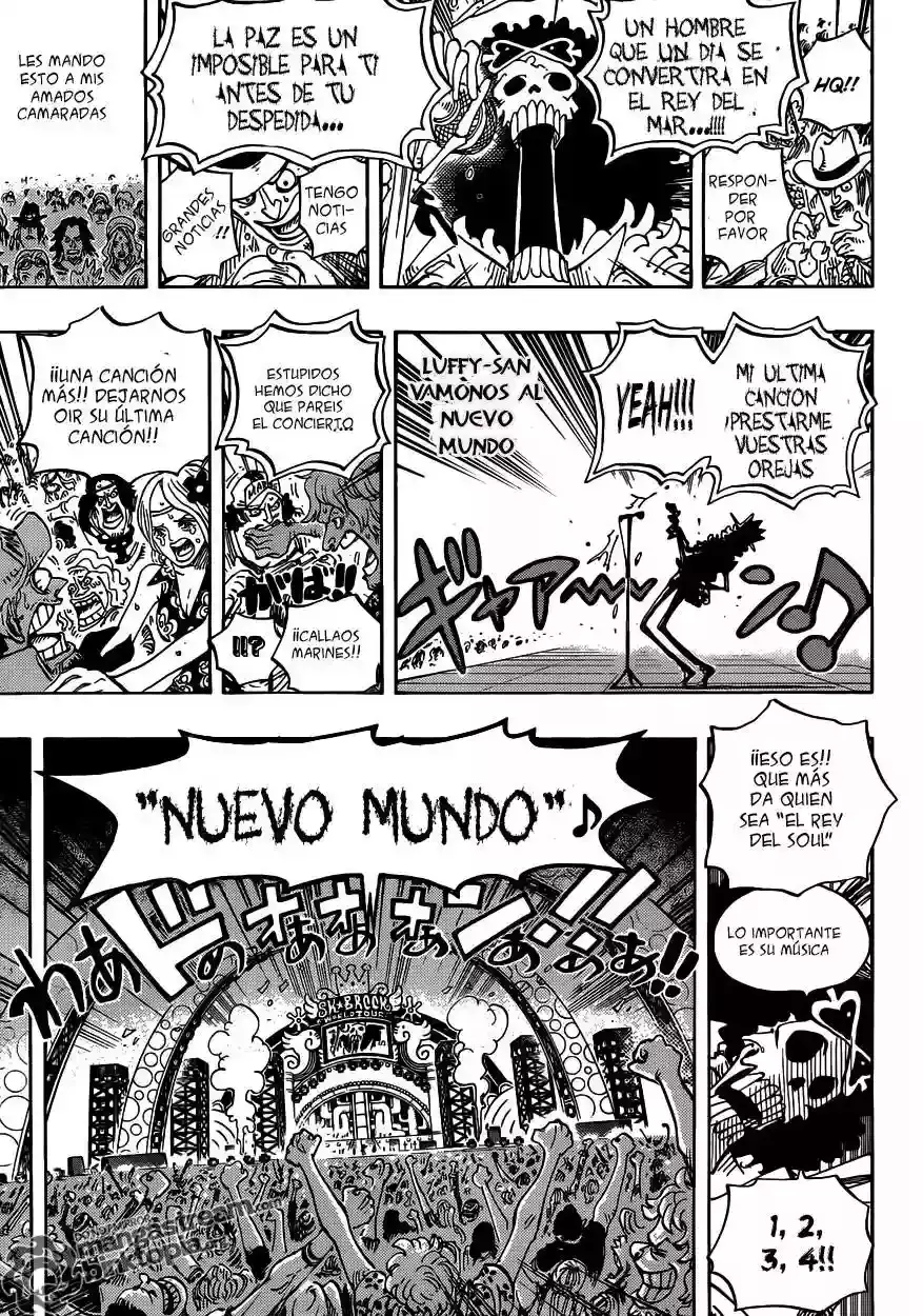 One Piece Capítulo 600 - Página 15 en español