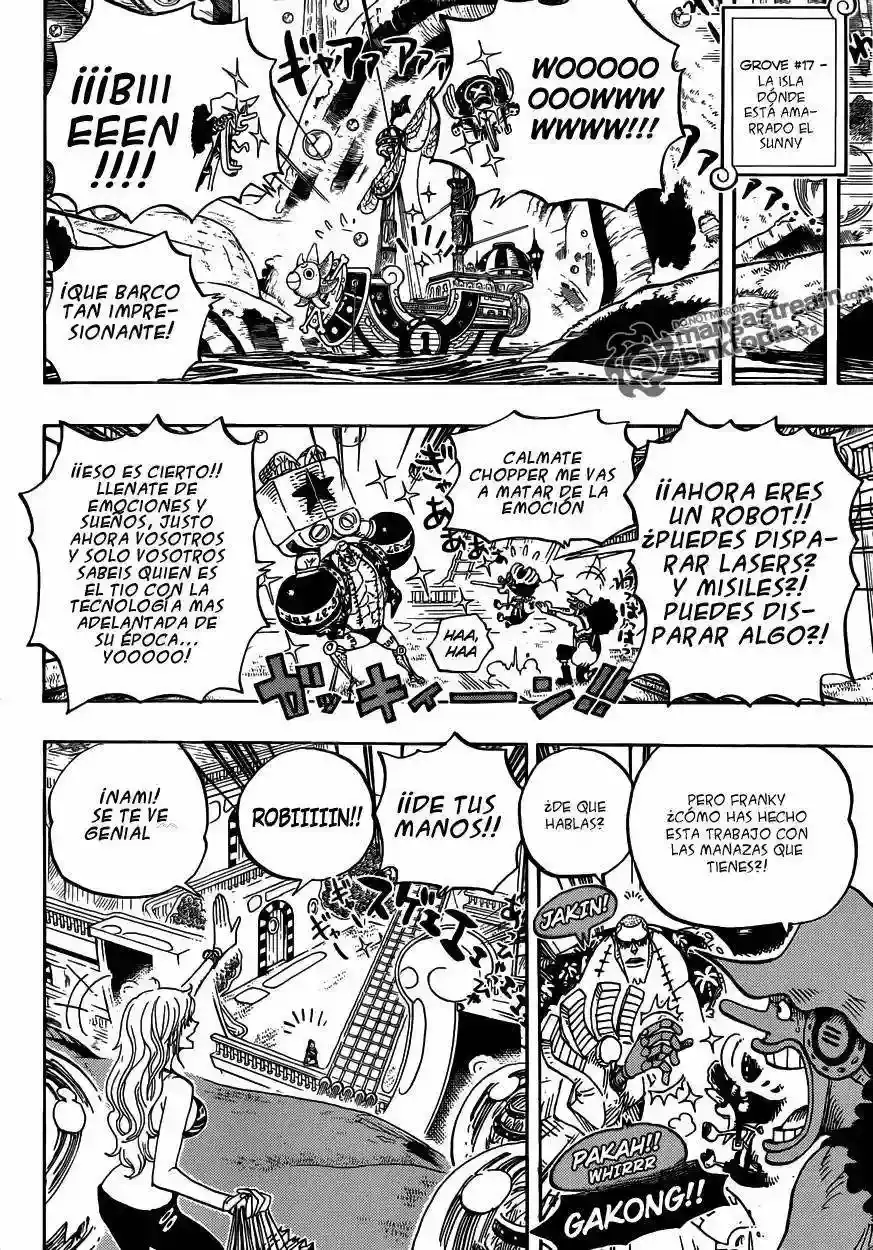 One Piece Capítulo 600 - Página 16 en español