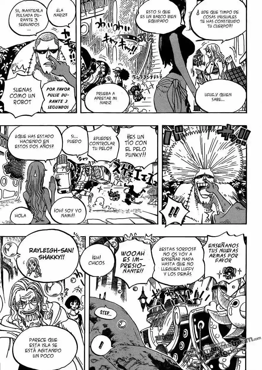 One Piece Capítulo 600 - Página 17 en español