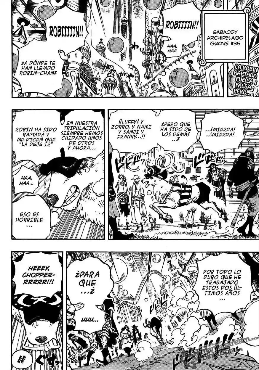 One Piece Capítulo 600 - Página 3 en español